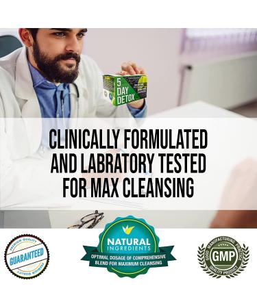 Strip 5 Day Detox Cleanse - Natural Body Cleanse for Liver, Urinary Tract & Kidney - 40 Capsules - Buy Online on GoSupps.com