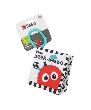 Sassy Inspire The Senses Peek-A-Boo Activity Book | 0+ Months | Engaging Developmental Toy - Buy Online on GoSupps.com