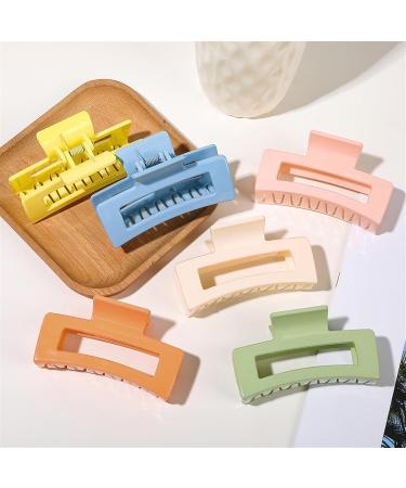 Women Plastic Hair Claws Hair Clips Headwear Large Size Hairpin Crab Barrette Fashion Hair Accessories Ornament 1Pcs (Color : B4) - Buy Online on GoSupps.com