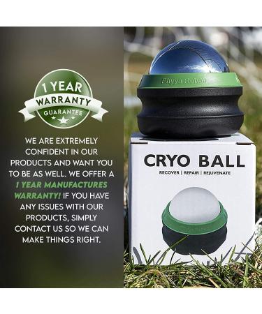 Phyya Rehab Cold Massage Roller Ball for Deep Tissue Relief & Plantar Fasciitis - Ice Roller for Muscle Therapy - Buy Online on GoSupps.com