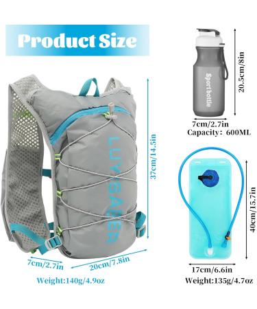 Shop Aedcbaide Women & Men's Running Vest with Hydration Bottle - Ultra-Echo Trail Running Gear - Buy Online on GoSupps.com