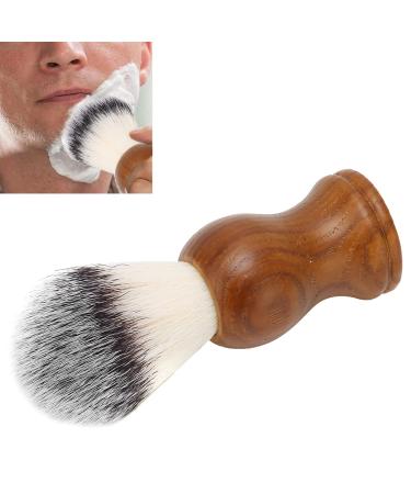 Barber Brush Beard Brush Broken Hair Shaving Brush Professional Wooden Handle Shaving Brush for Men