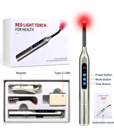 Red Light Therapy Device for Herpes Treatment Cold Sores - Buy Online on GoSupps.com