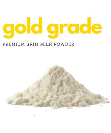 Skim Milk Powder 8oz | PRODUCT OF CANADA| Premium Quality Dehydrated Skim Milk | Low-Fat Alternative | Ideal for Baking Cooking and Beverages | Long Shelf Life | By Elo's Premium - Buy Online on GoSupps.com