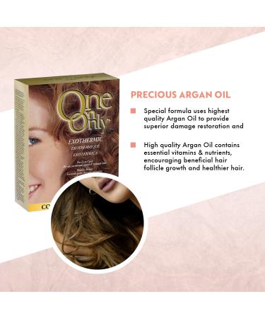 One 'n Only Exothermic Perm with Argan Oil for Firm Curls - Self-Heating Formula | Shine, Manageability, No Perm Odor - Buy Online on GoSupps.com