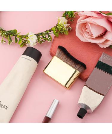 Self Tanning Brush Self Tan Brush Applicator Self Tanner Brush Foundation Body Makeup Brushes Self Tan Blending Brush for Face and Body(Gold) - Buy Online on GoSupps.com