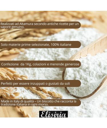  Elisiria MADE IN ITALY Elisiria Pack of 1 handcrafted chocolate pastilles dry biscuits ideal for breakfast and a delicious treat made in Italy - Buy Online on GoSupps.com