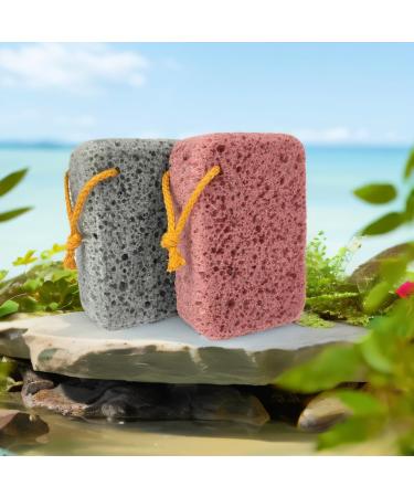 Exfoliating Body Bath Sponge Set (2PC) - Soft Shower Loofah Scrubber for Men & Women - Ideal for Deep Cleansing - Buy Online on GoSupps.com