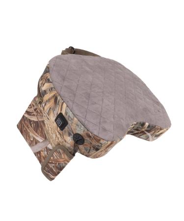 Hztyyier Portable Heated Seat Cushion Camouflage Thickened USB Heating Pad for Camping (Reed)