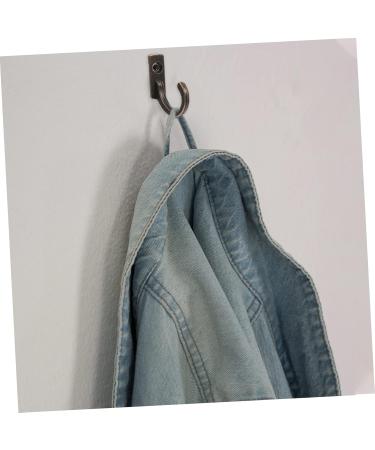 Cabilock 100 Pcs Hook up Wall Mount Key Holder Metal Trim Wall Coat Hooks Hanger Towels Hook Small Hook Rural 2.2X1.7cmx2pcs Assorted Colorx2pcs - Buy Online on GoSupps.com