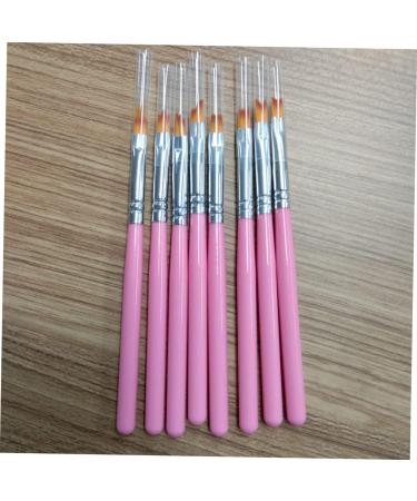 Healeved 2 Sets Nail Painting Tool Builder Gel for Nails Salon 3d Nails Tool Nail Art Brush Kit De Manicura Nail Gel Nail Painting Brush Gel Builder for Nails Accessories Pink Manicure - Buy Online on GoSupps.com