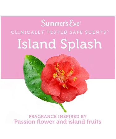 Summer's Eve Island Splash Body Powder 8 Oz - Pack of 3 - Refreshing Feminine Care - Buy Online on GoSupps.com