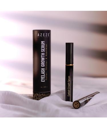 Azeze Eyelash Growth Serum - Oil-Free Lash Serum for Faster Growth & Thickness | Compatible with Lash Extensions - Shop Now - Buy Online on GoSupps.com