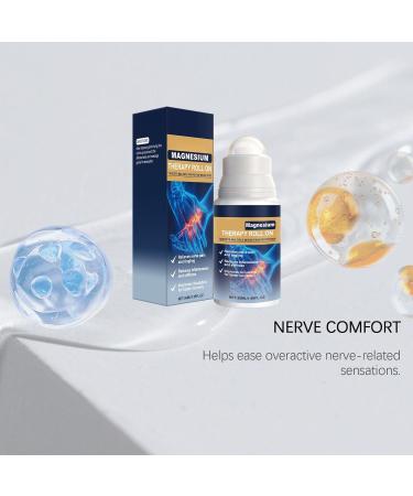 Roll-on contre les douleurs nerveuses Cr me pour Neuropathie des Pieds Soulagement des douleurs nerveuses Bille roll-on apaisante et r paratrice Soin doux pour les mains jambes pieds(1 50ml) 30 g (Lot de 1) 1 - Buy Online on GoSupps.com