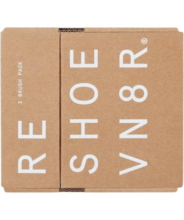 Reshoevn8r Sneaker Shoe Cleaner 3 Brush Set - Soft, Medium, Stiff - Suede, Leather, Mesh - 3 Brush Pack - Buy Online on GoSupps.com