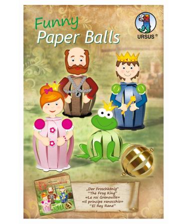 Funny Paper Balls of the Froschk nig