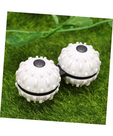 GLEAVI Toy Decompression Ball - White Stress Relief Massage Ball 7.36x3.56cm | Pressure Release & Stress Reliever for Relaxation - Buy Online on GoSupps.com