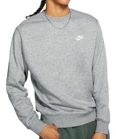Nike Men's NSW Club Crew Black/White - Medium Size - Buy Online on GoSupps.com
