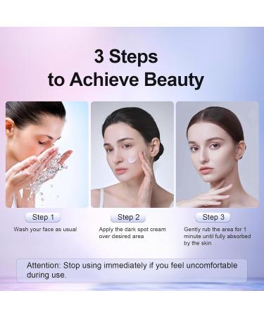 Dark Spot Remover for Face Body Dark Spot Corrector Cream for Sun Spots Age Spots Brown Spots Melasma Natural Dark Spot Remover Skin Care with Niacinamide Vitamin C for Women (1.1 Fl Oz) Odorless 1.1 Fl Oz (Pack of 1) - Buy Online on GoSupps.com