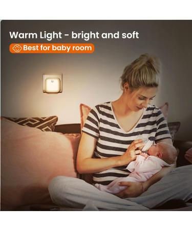 TNMOO LED Nachtlicht mit Bewegungsmelder & D mmerungssensor - 2 St ck 3 Farbtemperaturen dimmbar f r Kinderzimmer Schlafzimmer Treppen - EU Steckdose - Buy Online on GoSupps.com