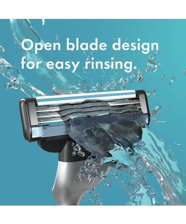 Gillette Mach3 Razors for Men - 1 Razor with 4 Blade Refills - Buy Online on GoSupps.com