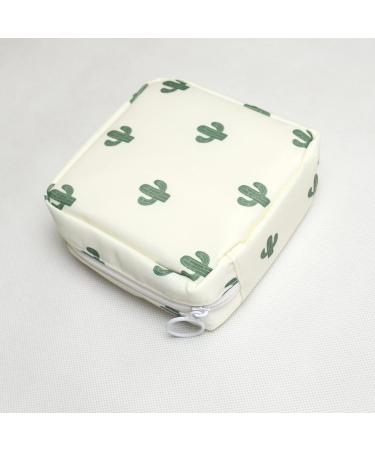 Luwigs Sanitary Napkin Storage Bag - Portable Menstrual Cup Pouch for Women, Girls - Feminine Menstruation Storage Bags - 5.1x5.1 Inch, Pack of 1, White - Buy Online on GoSupps.com