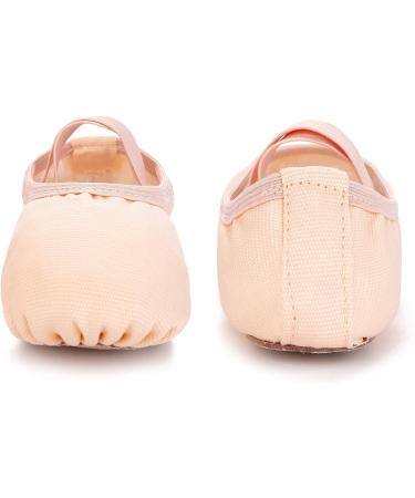 RoseMoli Canvas Ballet Slippers - Pink Dance Shoes for Girls, Toddlers, Kids & Women - Buy Online on GoSupps.com