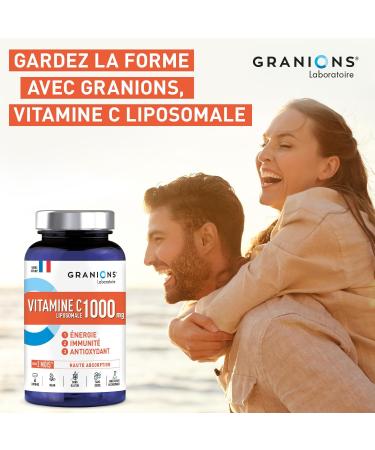 GRANIONS | Liposomal Vitamin C 1000 mg | Contributes to the normal functioning of the immune system and reducing fatigue | Hi - Buy Online on GoSupps.com