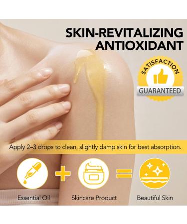 Huile de vitamine E bio pour cosm tiques 75 000 IU ultra concentr e | 100 % naturelle et pure huile de vitamine E | Hydratation de la peau longue dur e & r duction des scars & tirements | Huile de - Buy Online on GoSupps.com