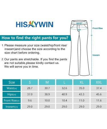 HISKYWIN Women's Stretch Dress Pants 29'' Inseam XX-Large Black - Comfy Office Business Slacks with Pockets - Buy Online on GoSupps.com