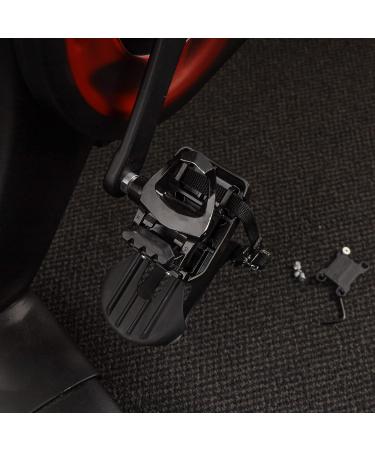 CyclingDeal Toe Clips Cage - Peloton Bike Compatible Look Delta Pedals Adapters - Dual Function Pedals for Sneakers - Classic Model - Buy Online on GoSupps.com