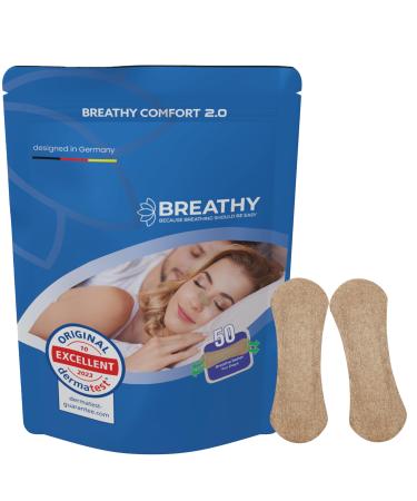50 Nose plasters snoring Snore Stopper New Shape (Anti snoring Nose Plaster Better Breathing) Nose Strips Against snoring Nose Strips