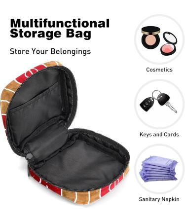 GIAPB Basketball Court Period Bag - Period Storage and Travel Makeup Pouch Color1418 - Buy Online on GoSupps.com