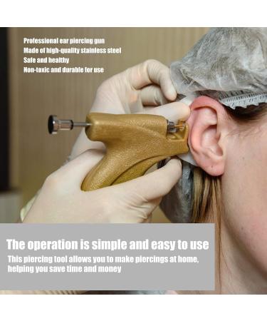 Ear Piercing Gun Professional Stainless Steel Body Piercing Gun Professional Piercing Gun Nasal Umbilical Ear Piercing Instrument Kit Piercing Kit Piercing Kits and Piercing Tools - Buy Online on GoSupps.com