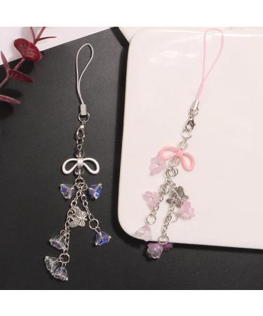 Buy SOUTHJIELING Flower Cell Phone Charm - Stylish Lily of the Valley Bag Accessories for Women & Girls | Perfect Gift - Buy Online on GoSupps.com