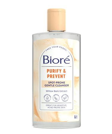 Biore Purify & Prevent - Gentle cleansing gel - Capacity: 200 ml - Suitable for sensitive and acne-prone skin - Dermatologically tested