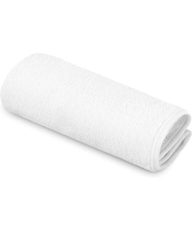 ATH Collection Hair Dryer Turban - 100% Egyptian Cotton Super Absorbent Easy Fastening Twist Cap (White) - Buy Online on GoSupps.com
