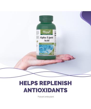 VORST Alpha Lipoic Acid (ALA) 300mg 90 Capsules | Powerful Antioxidant Supplement | Highly Stable DL-ALA Powder Pills (50% R ALA & 50% S ALA Blend) | 1 Bottle 90 count (Pack of 1) - Buy Online on GoSupps.com