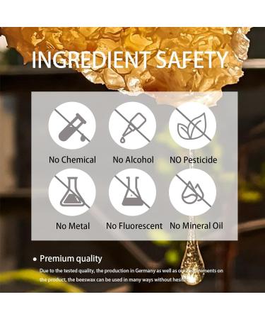 Shakven Yellow Beeswax Pellets - Yellow Polish Wax Natural Furniture Wax Pellets Furniture Polish and Cleaner Beeswax for Woodwork Sofa Tables Chairs Cabinets - Buy Online on GoSupps.com