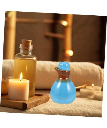 Minkissy 4-Piece Ceramic Essential Oils Spray Bottle Set | Amber Shoyu & Soy Sauce Accessories for Beauty Salons - Buy Online on GoSupps.com