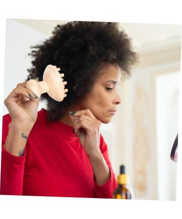 Magiclulu Wooden Massage Comb Set - 3 STK Scalp Massager & Hairbrush for Ultimate Relaxation | SCHABORT Head Massage Device - Buy Online on GoSupps.com