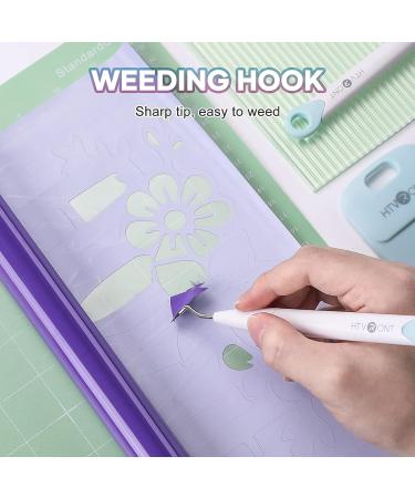 HTVRONT 4 Piece Vinyl Weeding Tool Set - Precision Kit for Cricut Machine & Iron-on Projects - Buy Online on GoSupps.com