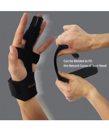 Abaadlw Trigger Finger Splint Set - 3pcs for Trigger Finger, Arthritis, and Mallet Finger - Pain Relief and Support - Finger Splints for Straightening Post-Operation - Buy Online on GoSupps.com