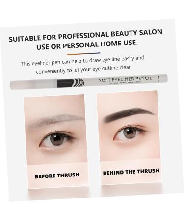 Outanaya 12pcs Lying Silkworm Eyeliner Liquid Eye Liner Sparkle Highlighters Pen White Plastic - Buy Online on GoSupps.com