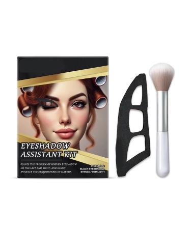 Kit d'assistant de fard paupi res pochoirs de maquillage des yeux pour kits d'assistant de maquillage