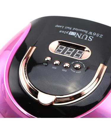 256W Nail Lamp UV LED Gel Curing Lamp Nail Dryer with 4 Timers - Buy Online on GoSupps.com