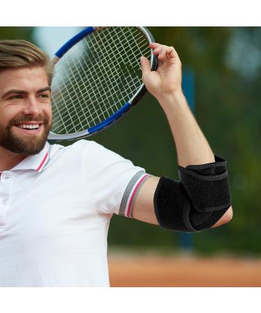 Elbow Compression Sleeve with Removable Strap - Support for Men & Women | Ulnar Nerve Tendonitis & Golfer's Elbow Brace - Buy Online on GoSupps.com