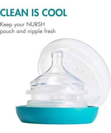 Boon NURSH Storage Buns - Blue & White (Pack of 3) | Convenient Baby Bottle Storage Solution - Buy Online on GoSupps.com