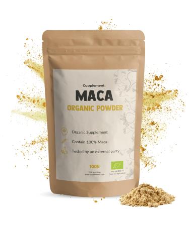 Cupplement Maca Powder 100 grams - Organic - Premium Quality