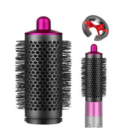 YTCHYYSK Round Volumizing Brush Attachment Accessories for Dyson Airwrap with Filter Cleaning Brush Hair Styler Limp Flat Hair Volumizer Attachment Tool Part No. 969489-01 970750-01 Rose